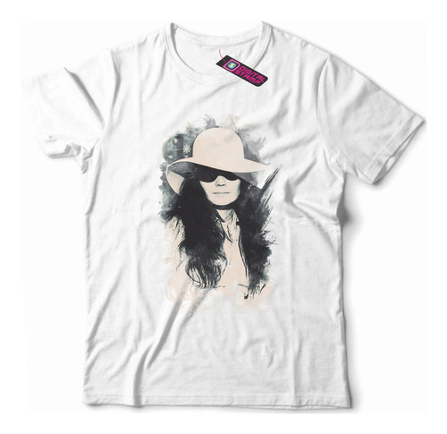 Remera Yoko Ono John Lennon Beatles Ca140 Dtg Premium