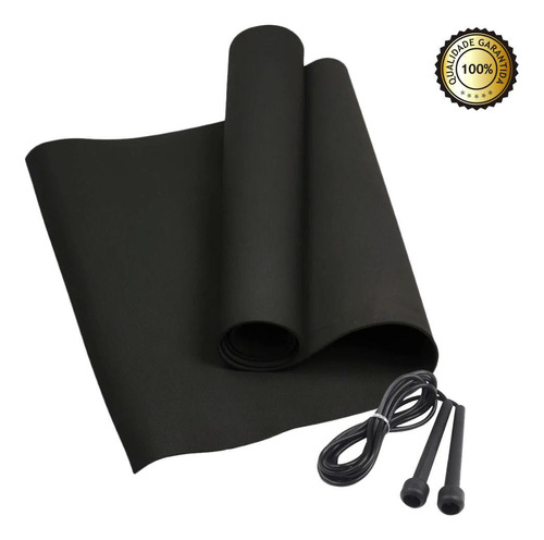 Tapete De Eva Academia/pilates/yoga 180x50cm + Corda Pvc