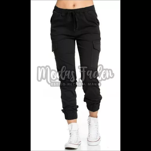 Pantalon Jogger Tipo Cargo Moda Para Dama