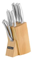 Comprar Set Cuchillos 8 Piezas Cuori Acero Inox + Soporte De Madera