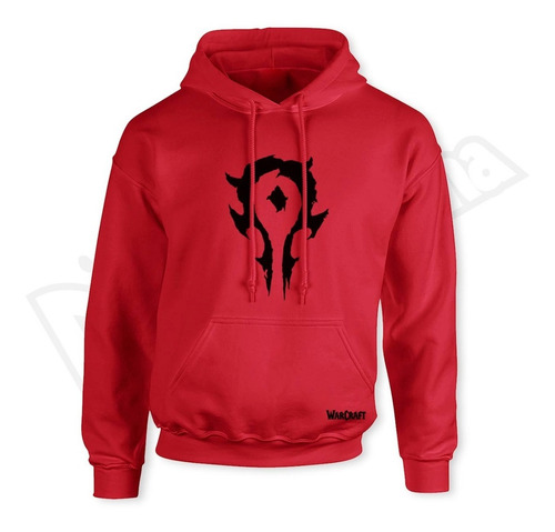 Buzo Con Capota Games - World Of Warcraft - Horde - Buso