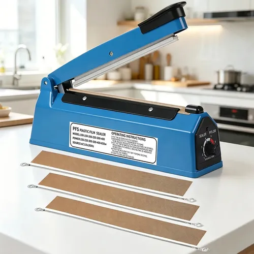 Selladora de Bolsas RexQualis 20cm 450W 8 Ajustes de Temperatura