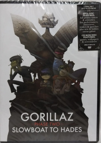 Gorillaz  Phase Two: Slowboat To Hades Dvd / Cd Sellado