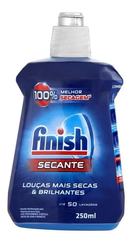 Lava-louças Secante Abrilhatador Finish 250ml Envio Imediato