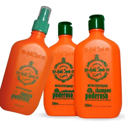 comprar Shampoo+condicionador+tônico Poderoso Goold Projeto Cabelão  comprar Shampoo+condicionador+tônico Poderoso Goold Projeto Cabelão