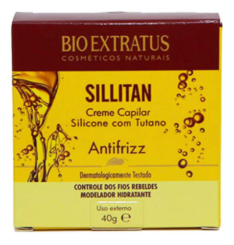 Pomada Anti-frizz Modeladora Bio Extratus Sillitam 40g
