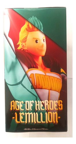 Figura Lemillion Mirio Togata Age Of Heroes Bandai