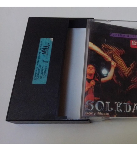 Cassette Soledad - Poncho Al Viento Dolby Zona Caballito