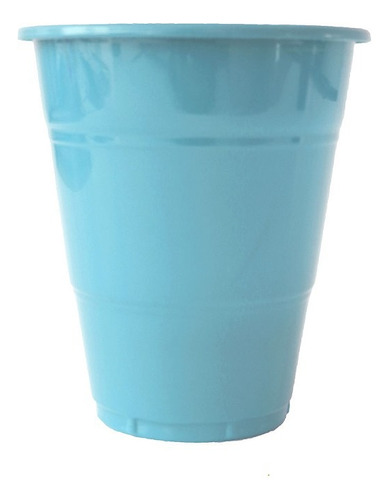 Vaso Biodegradable X 10 Unidades - Espacio S Color Celeste