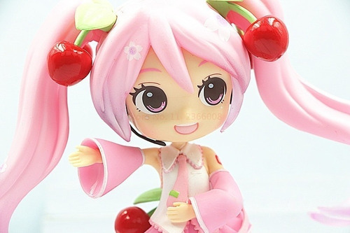 Figura De Sakura Miku Vestido Rosa Hatsune Miku 16 Cm