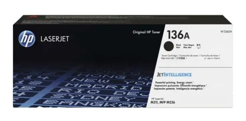 Consumibles Hp 136a Toner Black Lj M211/mfp M236 - W1360a