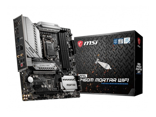 Mainboard Msi Mag B460m Mortar Wifi Décima Gen.