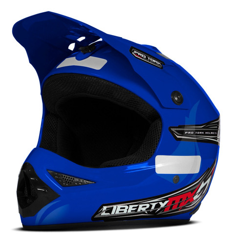 Capacete De Trilha Fechado Mx Pro Motocross Pro Tork