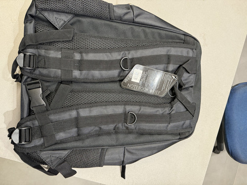 Mochila @bag Chenson Notebook. A Mais Resistente Do Brasil! Cor Preto Desenho Do Tecido Lisa