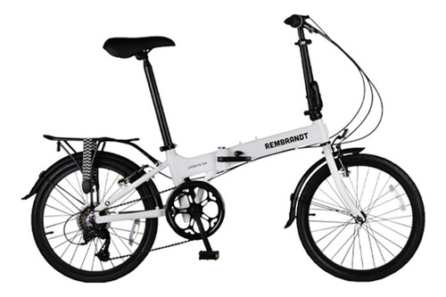 Bicicleta Rembrandt Urban S6 Plegable Aluminio Rodado 20 6v