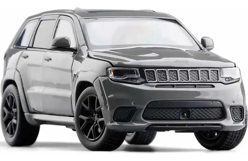 Grand Cherokee Escala 1:32 Gris Oscuro Juguete Coleccion