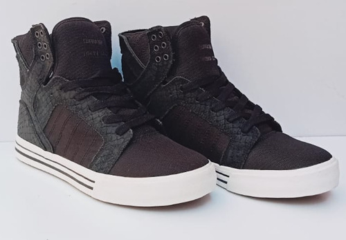 Tenis Supra Skytop Black Talla 26 De Aparador Con Detalle