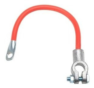 Cable Para Bateria Nro 6 Tipo Borne - Terminal 43 Cm  6617