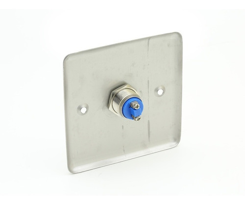 Boton De Salida Pulsador Control Acceso Metalico Puerta