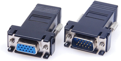 Adaptador Lm Yn De Vga A Rj45 (2 Piezas) Macho A Hembra