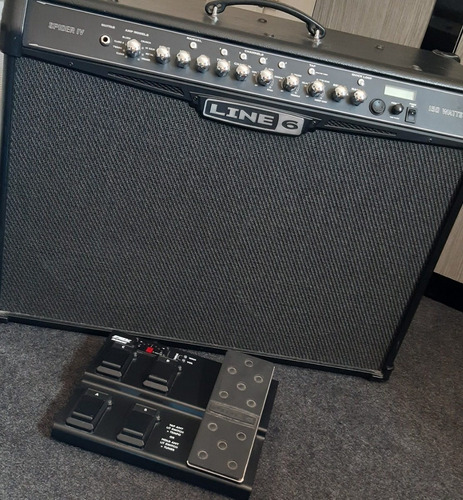 Amplificador Guitarra Line 6 Spider Iv 150 W C/footswitch