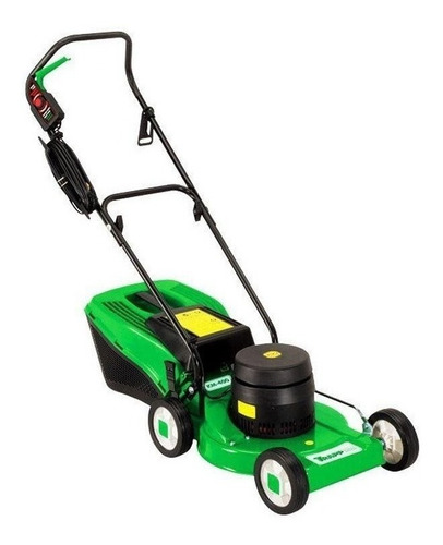 Cortador de grama elétrico Trapp KM 400 com cesto recolhedor 1300W verde e preto 127V