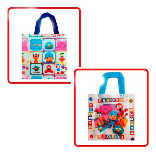 60 Bolsas Dulceros Fiesta Pocoyo