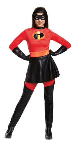 Disfraz De Elastigirl Los Increibles 2 Talla L Para Mujer,