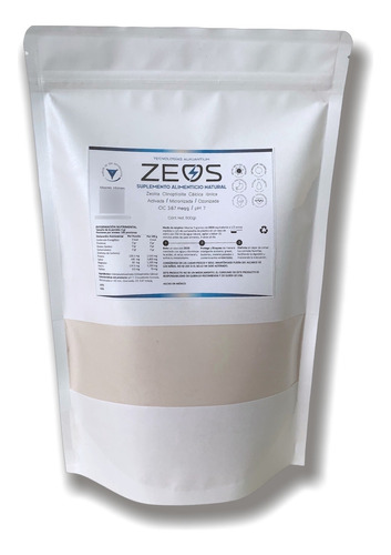 Zeolita Zeos Clinoptilolita Cálcica Bolsa 1 Kg