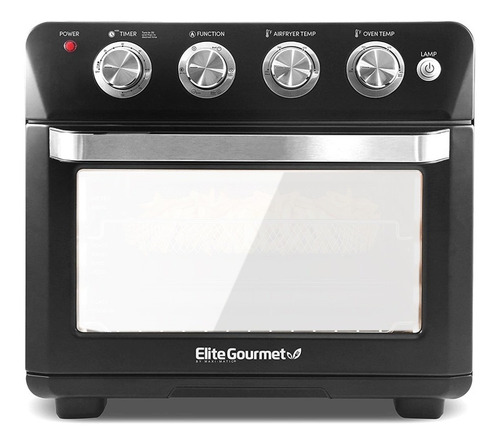 Imagen 2 de 9 de Horno/freidora De Aire 25 L Digital Programable Elite Acero