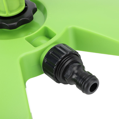 Aspersor De Jardín Automático Para Césped Con 2 Brazos Girat