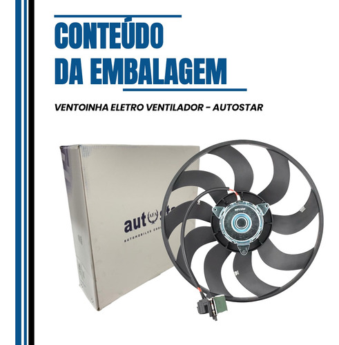 Motor E Ventoinha Radiador Gm Cobalt Onix Prisma Tracker