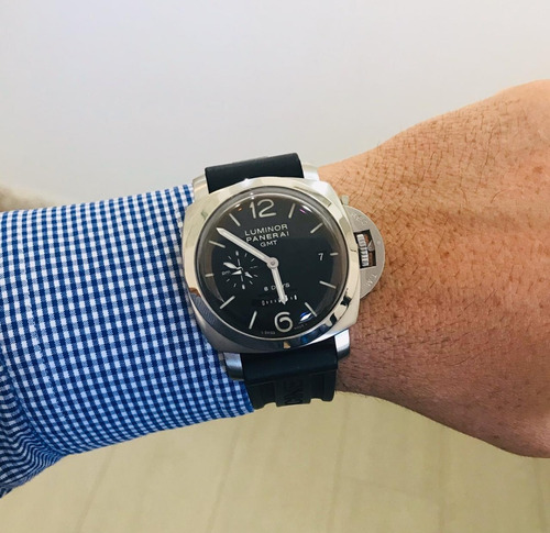 Panerai Luminor 1950 8 Days Gmt 44mm 2020 8 Anos De Garantia