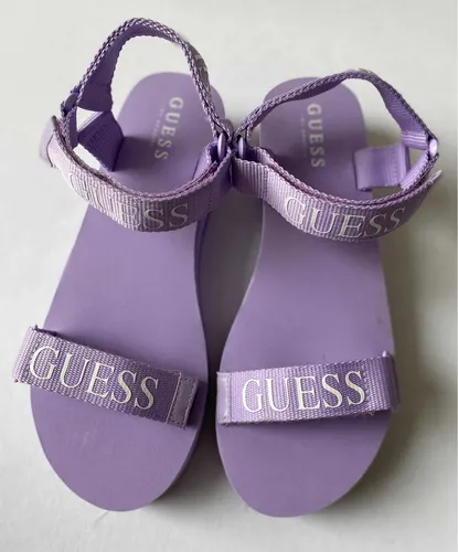 Sandalias Guess Plataforma Huarache Env o Gratis Original