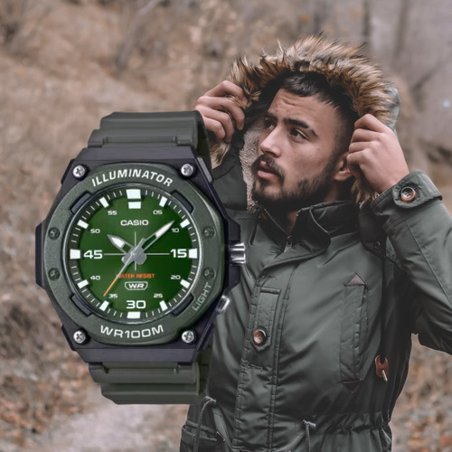 Reloj Casio Hombre Mw-620h Resistente Al Agua 100m Colores