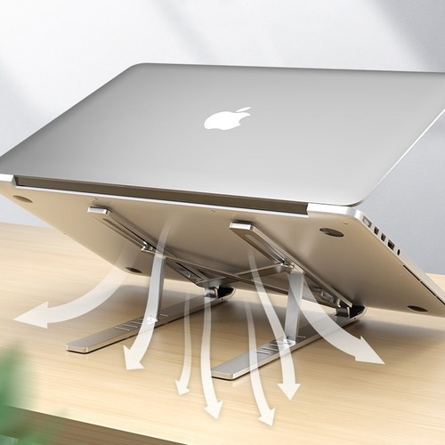 Soporte De Aluminio Para Portátil Macbook Air Pro, Plegable