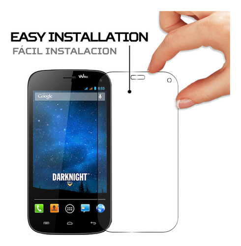 Protector De Pantalla Antishock Para Wiko Darknight