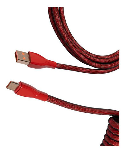 Cabo Usb-a Para Tipo C Pichau Meduza R, Trancado, Nylon Gx12