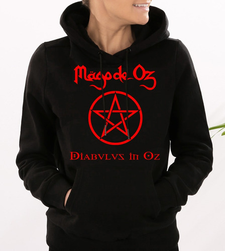 Sudadera De Dama Rock Cleen Alexer Mago De Oz Modelos N6