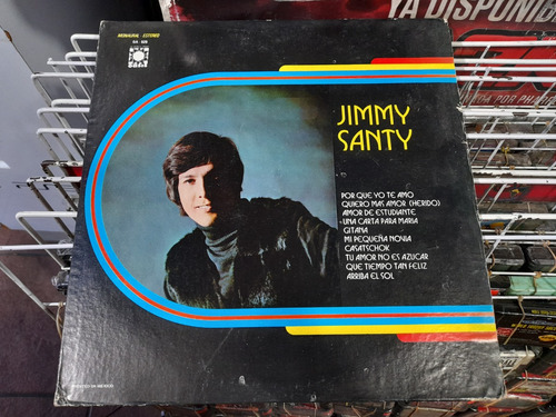 Lp Jimmy Santy Homonimo En Acetato, Long Play