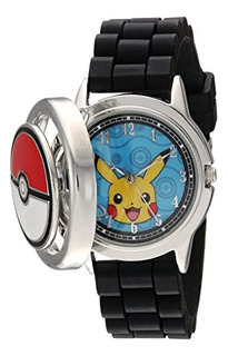 Accutime Kids Pokemon Pikachu Reloj De Pulsera Analógico De