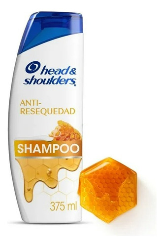 Head & Shoulders Shampoo Nutrihoney Antiresequedad X 375ml
