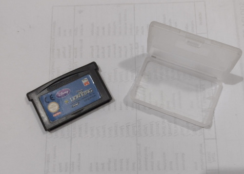 Gameboy Advance 2 En 1 Rey León Y Princesas Disney (Usado)