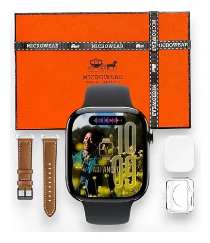 Relógio Smartwatch W11 Mini Pro Série 11 Amoled 42mm Lançamento P...