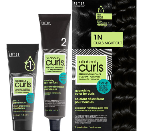 All About Curls 1n Curls Night Out - Tinte Permanente Para .