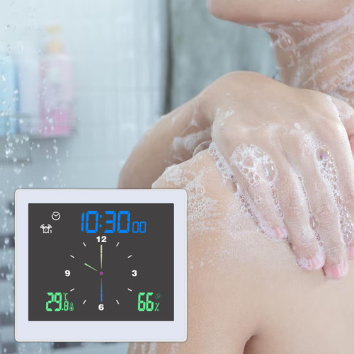 Cuarto De Baño Reloj De Digital Despertador Para Ducha Agua