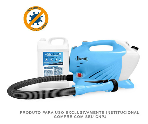 Kit Desinfetante Dulgerm H Defender 5l + Nebulizador