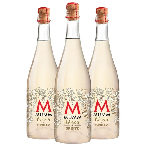 Champagne Mumm Leger Spritz Espumante Pack X3 - 01mercado