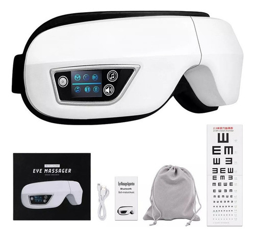 C Masajeador Ocular Con Vibración Con Airbag Inteligente 6d