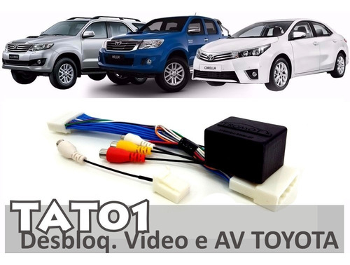 Imagem 2 de 4 de Desbloqueio De Tela Hilux 14/19 Corolla 15/19 Tat01 Tromot